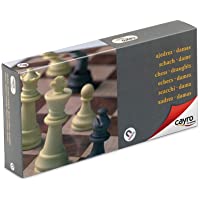 Cayro - Ajedrez y Damas magnético con Piezas 24x24— Juego de observación y lógica - Juego Mesa - Desarrollo de…
